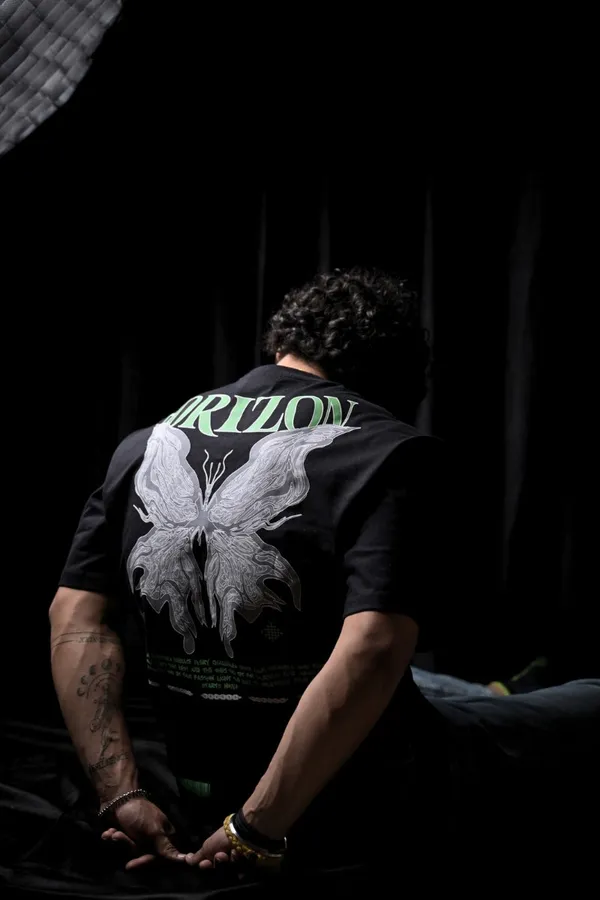 Black_Cotton_Relax_Fit_T-Shirt_For_Men