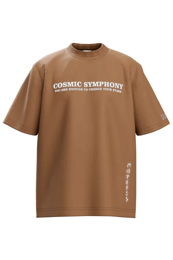 Brown_Cosmic_Symphony_Printed_Cotton_T-Shirt_for_Men_–_Unique_Graphic_Tee