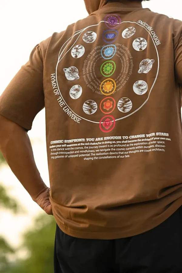 Brown_Cosmic_Symphony_Printed_Cotton_T-Shirt_for_Men_–_Unique_Graphic_Tee