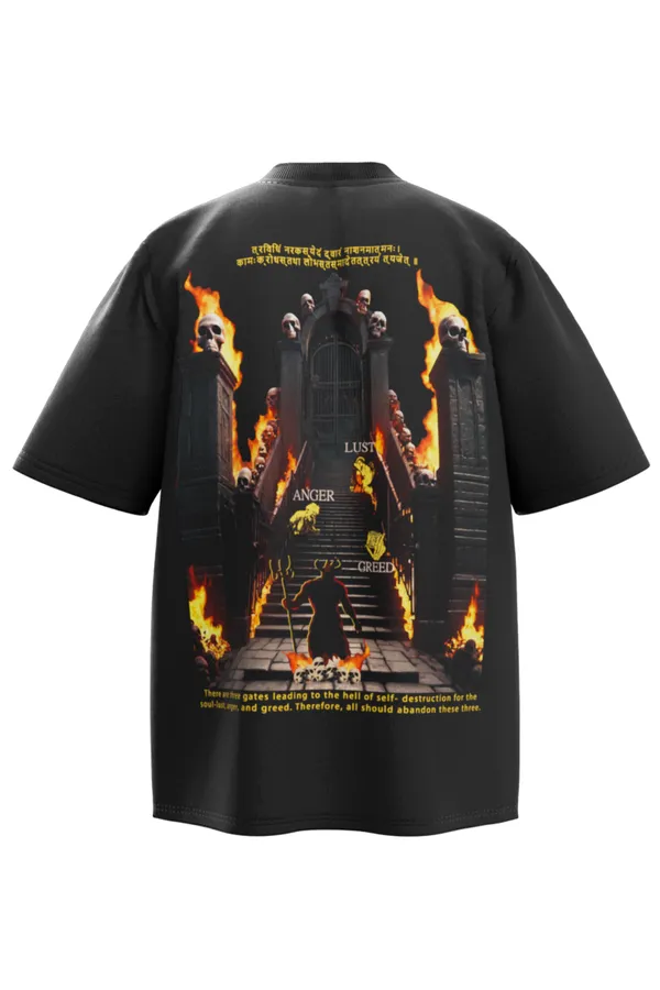 Black_Suffering_Printed_Cotton_T-Shirt_For_Men