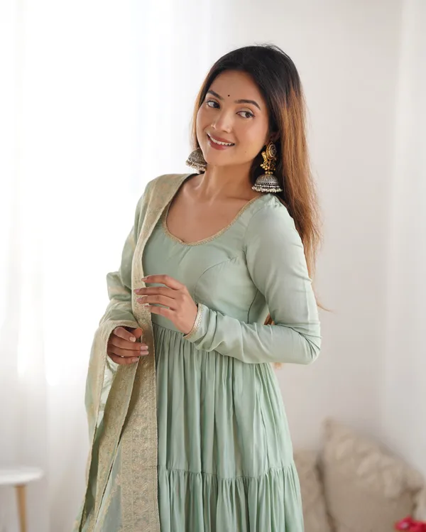 Pista_Pure_Roman_Silk_Chanderi_Huge_Flare_Anarkali_Suit_Set_With_Dupatta