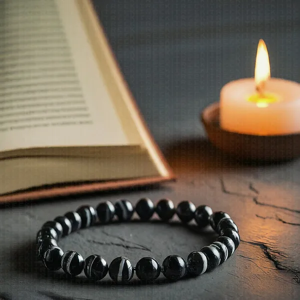 Black_Natural_Sulemani_Hakik_Bracelet_For_Unisex