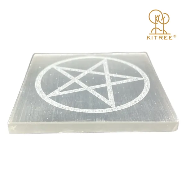White_Natural_Selenite_Charging_Engraved_Symbol_Squares_For_Spiritual_Healing