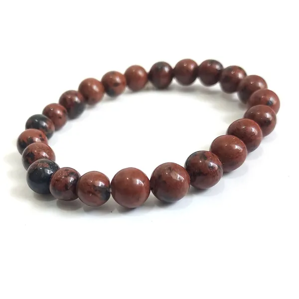 Brown_Mahogany_Obsidian_Crystal_Bracelet_For_Unisex