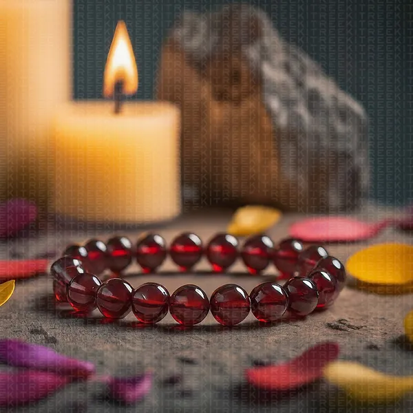 Wine_Natural_Garnet_Crystal_Reiki_Healing_Bracelet_For_Unisex