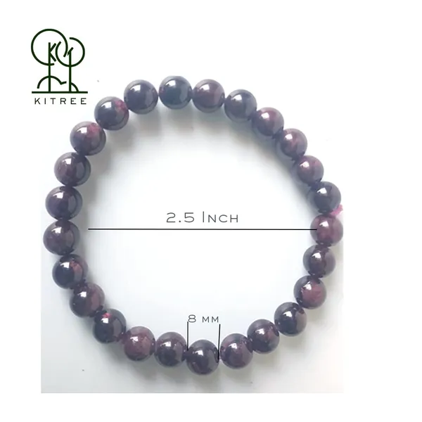 Wine_Natural_Garnet_Crystal_Reiki_Healing_Bracelet_For_Unisex