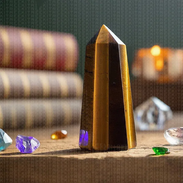 Golden_Natural_Tiger's_Eye_Crystal_Wand_Brown_For_Spiritual_Healing