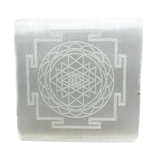 White_Natural_Selenite_Charging_Engraved_Symbol_Squares_For_Spiritual_Healing
