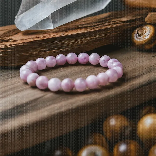 Lavender_Natural_Kunzite_Crystal_Bracelet_For_Unisex