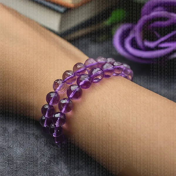 Purple_Natural_Amethyst_Crystal_Bracelet_For_Unisex