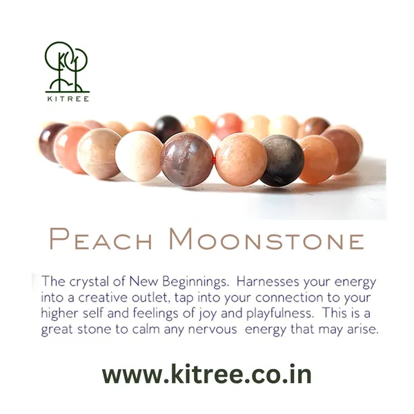 Peach_Moonstone_Bracelet_Unique_And_Handcrafted_Jewelry_For_Unisex