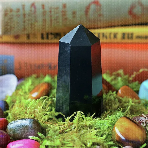 Black__Natural_Tourmaline_Crystal_Wands_Tower_For_Spiritual_Healing