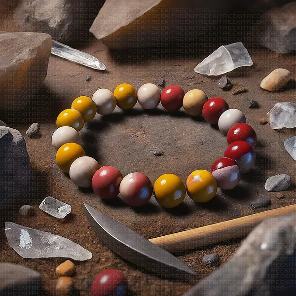 Multicolor_Mookaite_Jasper_Bracelet_Unique_And_Handcrafted_Jewelry_For_Unisex