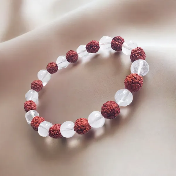 Clear_Quartz_And_Rudraksha_Bracelet