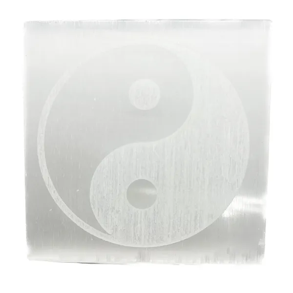 White_Natural_Selenite_Charging_Engraved_Squares_Plate_For_Spiritual_Healing