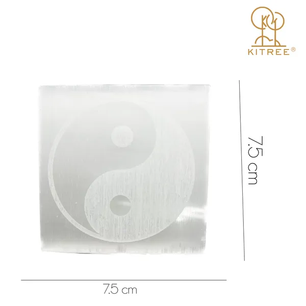 White_Natural_Selenite_Charging_Engraved_Squares_Plate_For_Spiritual_Healing
