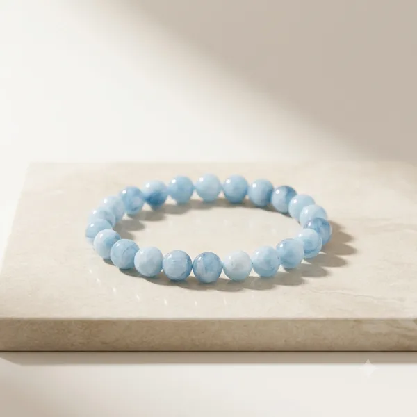 Natural_Larimar_Crystal_Bracelet_8mm_Round