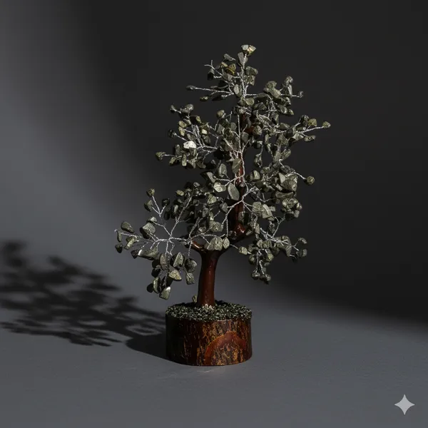 Natural_Pyrite_Crystal_Tree_Grey_Color
