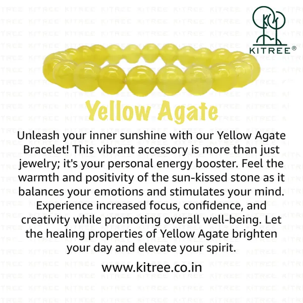 Natural_Yellow_Agate_Bracelet_8_mm