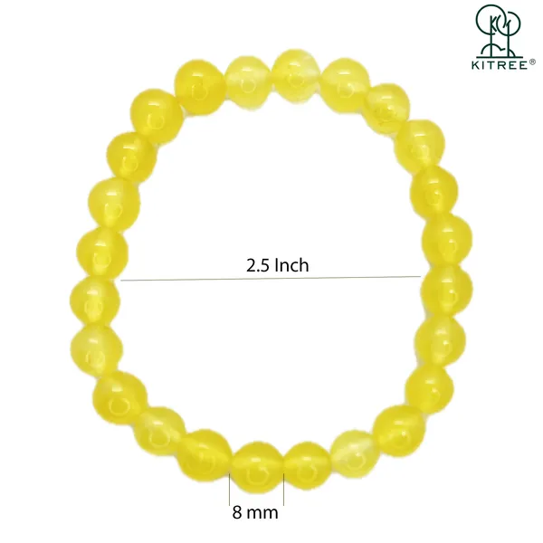 Natural_Yellow_Agate_Bracelet_8_mm