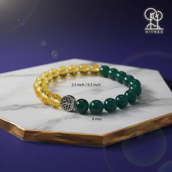 Riddhi_Siddhi_Bracelet_â€“_Green_Jade_And_Citrine_with_Tree_of_Life_Charm