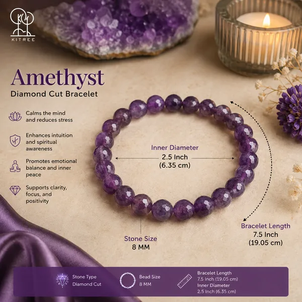 Purple_Natural_Amethyst_Crystal_Bracelet_For_Unisex