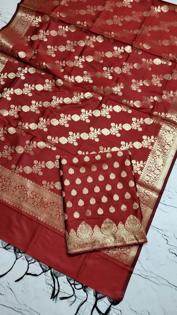 Exclusive_Banarasi_Unstitched_Salwar_kameez_with_Dupatta_banarasi_Suit_Silk_Top_&_Bottom
