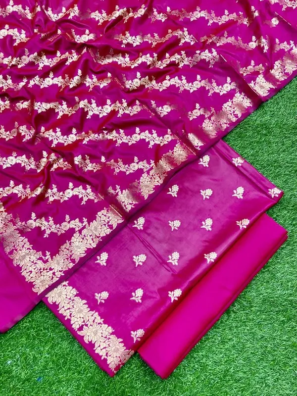 Exclusive_Banarasi_Unstitched_Salwar_kameez_with_Dupatta_banarasi_Suit_Silk_Top_&_Bottom