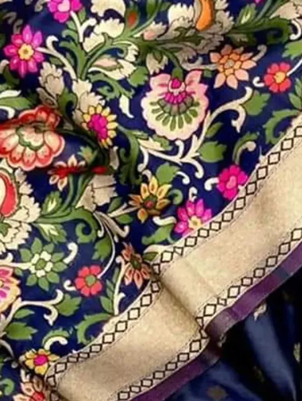 Blue_Banarasi_Katan_Silk_Zari_Buti_Suit_With_Silk_Minakari_Dupatta_&_Plain_Bottom