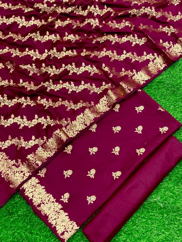 Exclusive_Banarasi_Unstitched_Salwar_kameez_with_Dupatta_banarasi_Suit_Silk_Top_&_Bottom