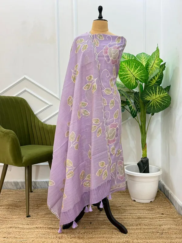 Exclusive_Banarasi_Unstitched_Salwar_kameez_with_Dupatta_BANARASI___SUIT___pure_mercerised_kota_check_with_embroidery_with_handbrush