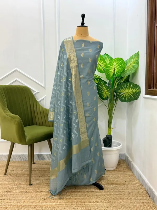 Exclusive_Banarasi_Unstitched_Salwar_kameez_with_Dupatta