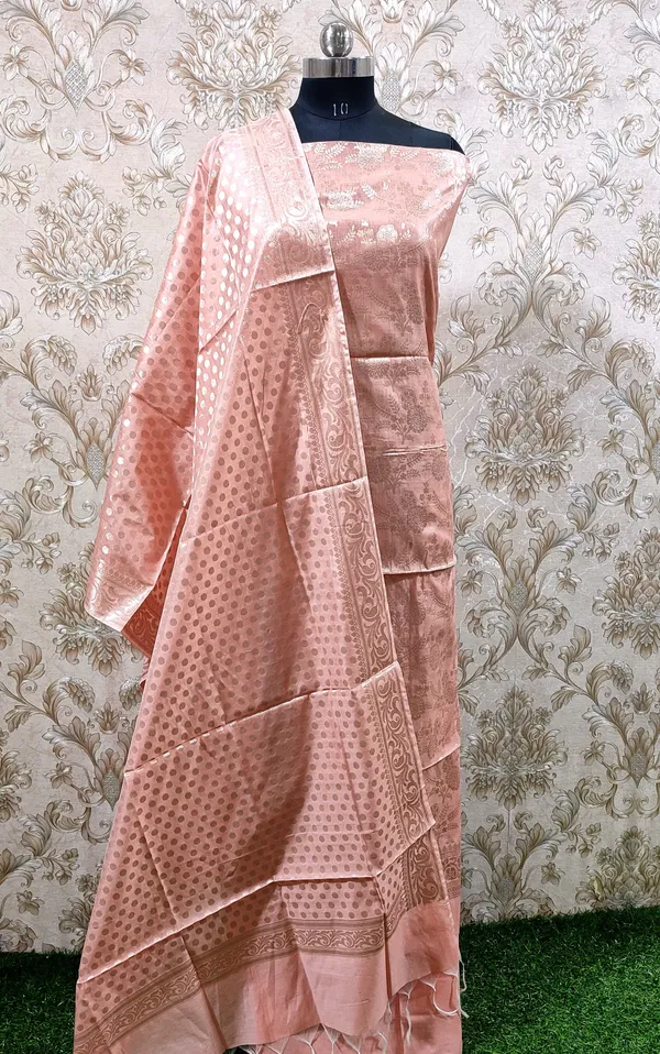 Banarasi_Cotton_Silk_Zari_Buti_Dress_Material