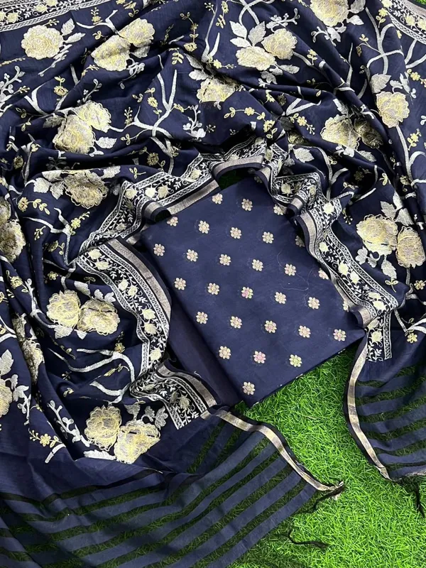 Exclusive_Banarasi_Unstitched_Salwar_kameez_with_Dupatta