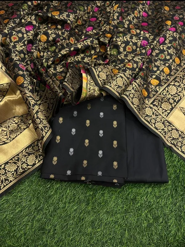 Exclusive_Banarasi_Unstitched_Salwar_kameez_with_Dupatta_BANARASI___SUIT_silk_biba_TOP-_biba_silk__zari___weaving_rupa_sona_DUPATTA-_silk_zari_bahubali_kimkhab_BOTTOM-___silk_katan_2.50_meter_each