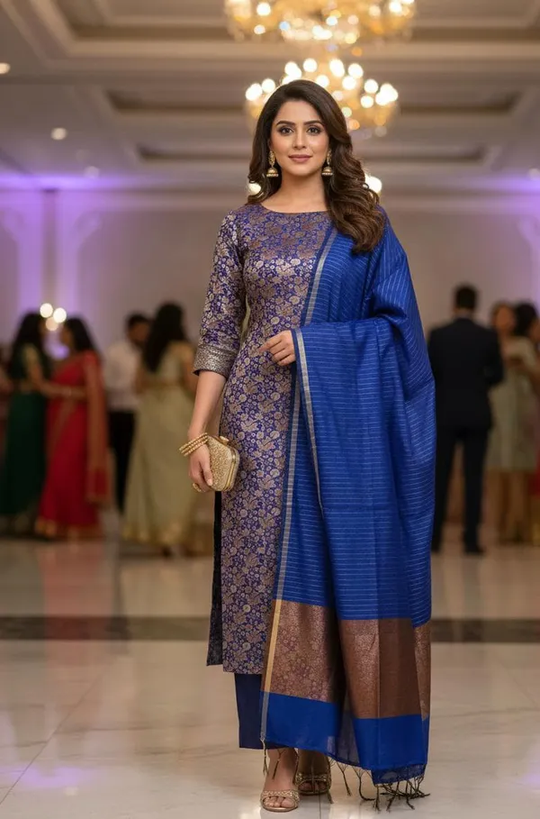Exclusive_Banarasi_Unstitched_Salwar_kameez_with_Dupatta_BANARASI___SUIT__MERCERISED___silk_suit_TOP-__MERCERISED_broket_design_resham_zari___weaving_meenadar_DUPATTA-*cotton__zari_stripe_weaving_BOTTOM-___cotton_plain_2.50_meter_each