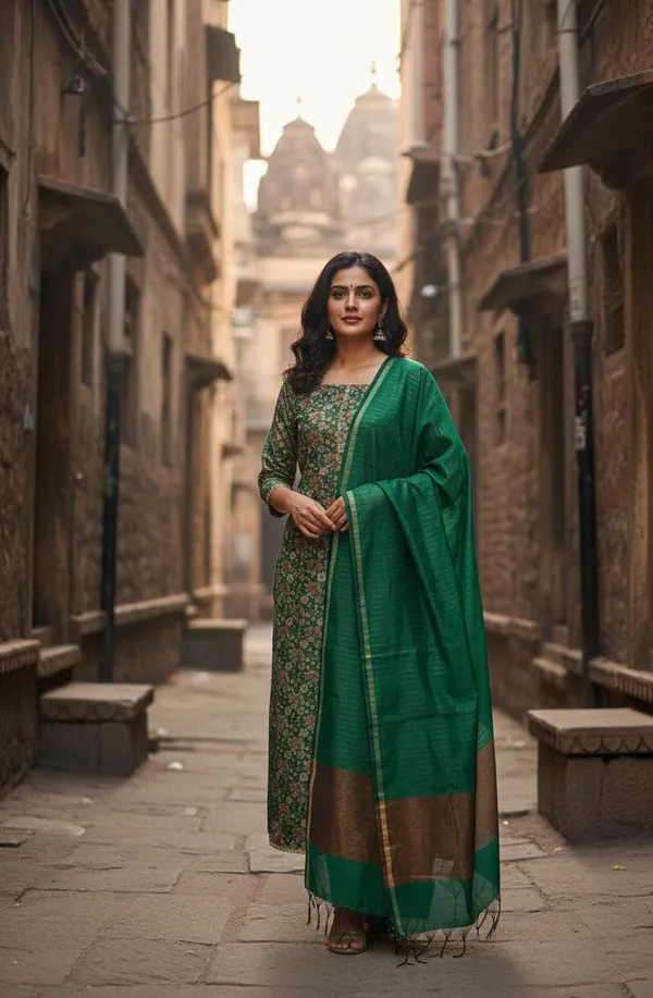 Exclusive_Banarasi_Unstitched_Salwar_kameez_with_Dupatta_BANARASI___SUIT__MERCERISED___silk_suit_TOP-__MERCERISED_broket_design_resham_zari___weaving_meenadar_DUPATTA-*cotton__zari_stripe_weaving_BOTTOM-___cotton_plain_2.50_meter_each