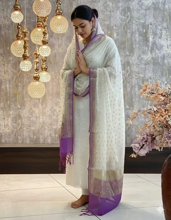 Exclusive_Banarasi_Unstitched_Salwar_kameez_with_Dupatta_BANARASI___SUIT__MERCERISED___silk_suit_TOP-__MERCERISED_broket_design_resham_zari___weaving_meenadar_DUPATTA-*Mercerised_lorex_zari_weaving___BOTTOM-___cotton_plain_2.50_meter_each