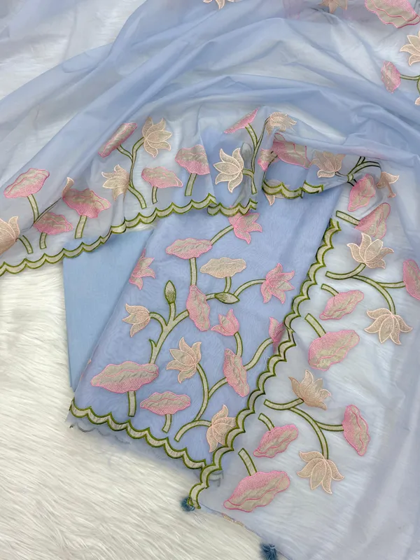 Exclusive_Banarasi_Unstitched_Salwar_kameez_with_Dupatta_BANARASI___SUIT___organza_silk_embroidery_suuts_TOP-___organza_silk_dyble_with_embroidery_flower_meena_work_DUPATTA-__organza_silk_dyble_with_embroidery_flower_meena__work_BOTTOM-____silk__katan_dyble_plain_2.50_meter_each