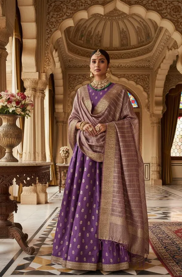 Exclusive_Banarasi_Unstitched_Salwar_kameez_with_Dupatta_BANARASI___SUIT___pure_mercerized_TOP-___pure_mercerised_zari_weaving_DUPATTA-__tissu__silk_with_zari_stripe_with_crush_BOTTOM-___cotton_silk__dyble_plain_2.50_meter_each