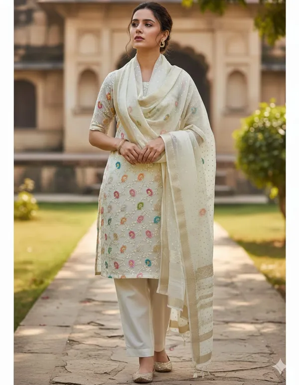 Exclusive_Banarasi_Unstitched_Salwar_kameez_with_Dupatta_BANARASI___SUIT___pure_mercerized_TOP-___pure_mercerised_Lorex_weaving_DUPATTA-__pure_mercerised_Lorex_weaving_with_handbrush_BOTTOM-___cotton_silk__dyble_plain_2.50_meter_each