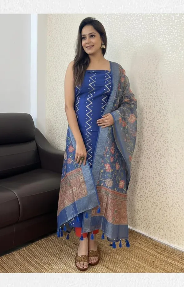 Exclusive_Banarasi_Unstitched_Salwar_kameez_with_Dupatta_BANARASI___SUIT__MERCERISED___silk_suit_TOP-__MERCERISED_SILK_dyble_zari___weaving_DUPATTA-__Tissu_silk_with_digital_print_zari_weaving_bouder_with_crush_BOTTOM-___cotton_silk__dyble_plain_2.50_meter_each