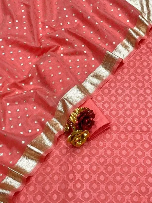 Exclusive_Banarasi_Unstitched_Salwar_kameez_with_Dupatta_BANARASI___SUIT___pure_mercerized_TOP-___pure_mercerised_resham_weaving_DUPATTA-__pure_mercerised_Lorex_weaving_BOTTOM-___cotton_silk__dyble_plain_2.50_meter_each