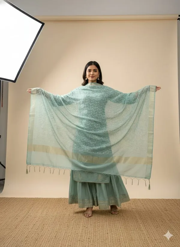 Exclusive_Banarasi_Unstitched_Salwar_kameez_with_Dupatta_BANARASI___SUIT___pure_mercerised__suit_TOP-___pure_mercerised_zari_weaving_DUPATTA-_mesmerized_with_embroidery_work_BOTTOM-___cotton__dyble_plain_2.50_meter_each