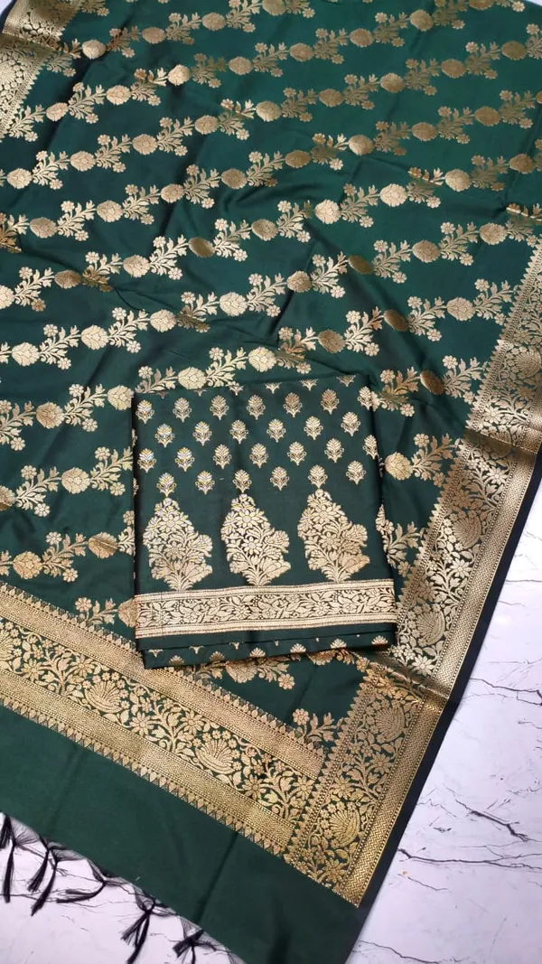 Exclusive_Banarasi_Unstitched_Salwar_kameez_with_Dupatta_BANARASI___SUIT_TOP-___silk_katan_zari_weaving_booti_daman_design_DUPATTA-__katan_silk_zari_weaving__design_Bottom.__Plain_silk_katan_2.50_meter_each