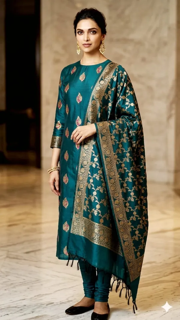 Exclusive_Banarasi_Unstitched_Salwar_kameez_with_Dupatta_BANARASI___SUIT_alfi_suit_TOP-___silk_katan_zari_and_meena_weaving_DUPATTA-__katan_silk_zari_weaving__design_Bottom.__Plain_silk_katan_2.50_meter_each