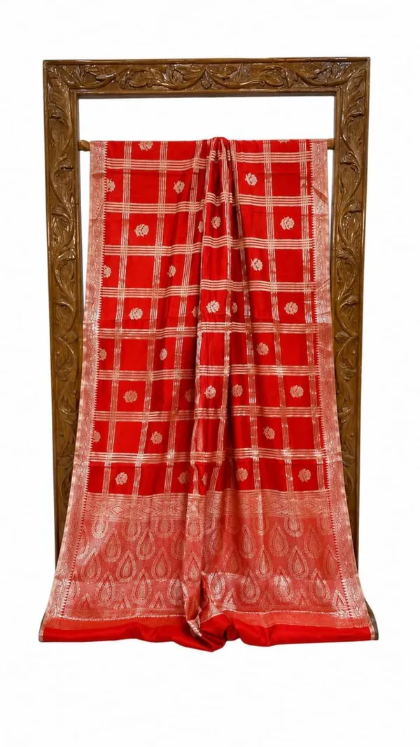 Exclusive_Premium_Banarasi_raw_mango_silk_Saree_with_gold_zari_buta_weaving