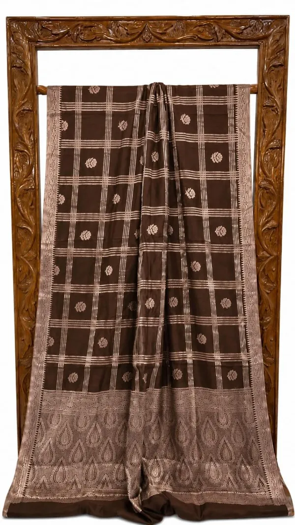 Exclusive_Premium_Banarasi_raw_mango_silk_Saree_with_gold_zari_buta_weaving