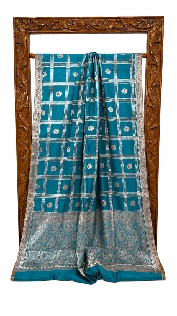 Exclusive_Premium_Banarasi_raw_mango_silk_Saree_with_gold_zari_buta_weaving