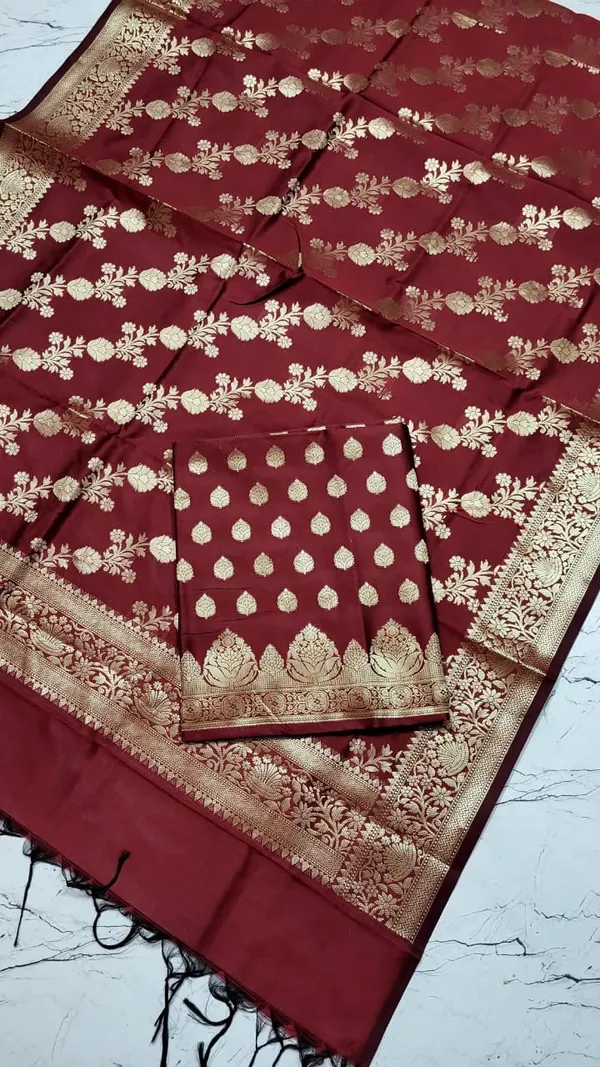 Exclusive_Banarasi_Unstitched_Salwar_kameez_with_Dupatta_banarasi_Suit_Silk_Top_&_Bottom